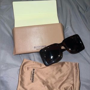 BURBERRY BE4312 331673 55mm Light Havana Sunglasses